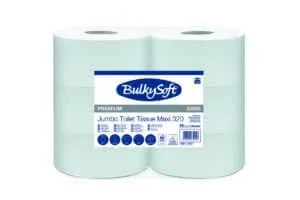 Papier toilette - Maxi Jumbo - 2 plis - Blanc - c/6rlx