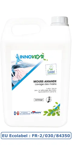 Mouss Amande Ecolabel - savon main - 5L
