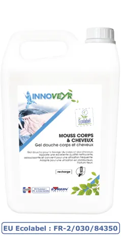 Mouss - Savon main (corps et cheveux) - Ecolabel