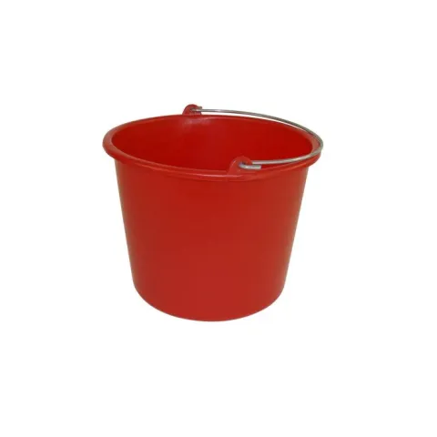 Seau rouge/bleu - Pvc - 5L