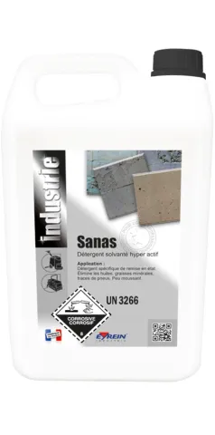 Sanas 5L - Détergent solvanté hyper-actif