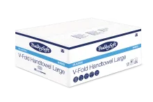 Papier mains V-Fold - 2 plis - pure cellulose - 21x24cm - 4000pcs