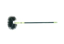 Demi-lune PVC + manche télescopique de 150cm