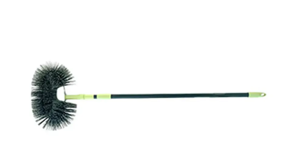 Brosse demi-lune nylon + manche 2x60cm
