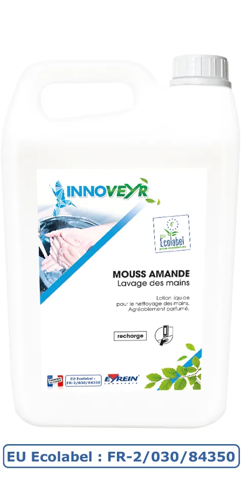 Mouss Amande Ecolabel - savon main - 5L