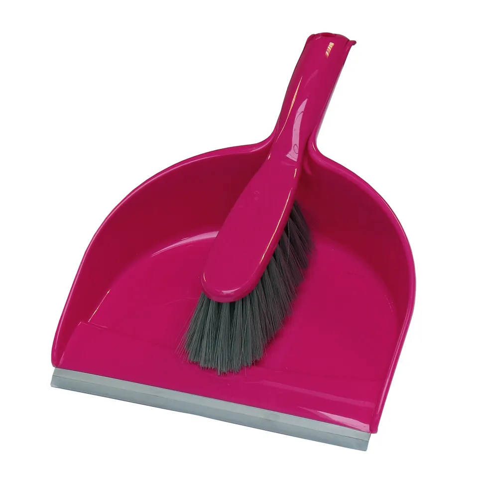 Ramassette + époussette PVC - bord en PPN