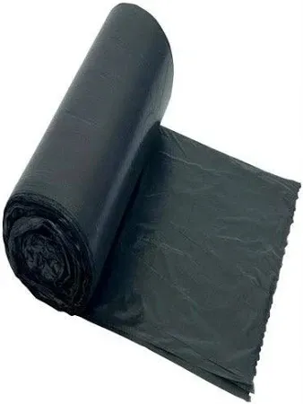 Sac poubelle HD 70x110cm - 120L - Noir - 25s/rl