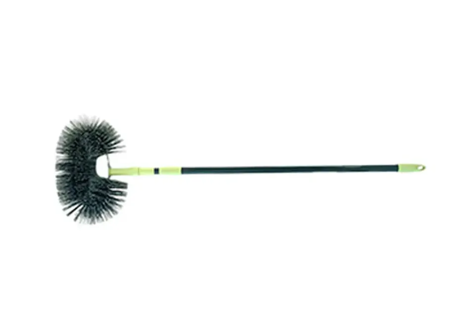 Demi-lune PVC + manche télescopique de 150cm